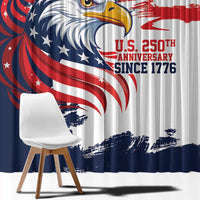 United States Honoring 250 Years of Liberty Window Curtain - Wonder Print Shop