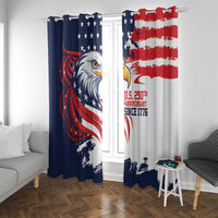 United States Honoring 250 Years of Liberty Window Curtain - Wonder Print Shop