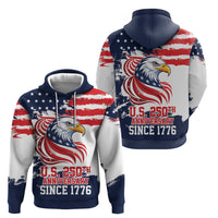 United States Honoring 250 Years of Liberty Zip Hoodie - Wonder Print Shop