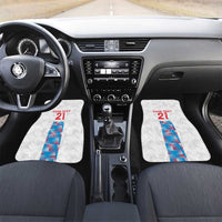 Luxembourg Football Custom Car Mats Les Lions Rouges LT9 - Wonder Print Shop