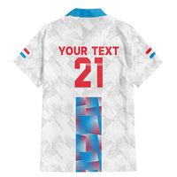 Luxembourg Football Custom Family Matching Mermaid Dress and Hawaiian Shirt Les Lions Rouges LT9 - Wonder Print Shop