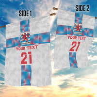 Luxembourg Football Custom Garden Flag Les Lions Rouges - Wonder Print Shop