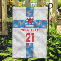 Luxembourg Football Custom Garden Flag Les Lions Rouges - Wonder Print Shop
