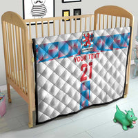 Luxembourg Football Custom Quilt Les Lions Rouges - Wonder Print Shop
