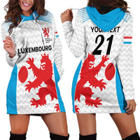 Luxembourg Custom Hoodie Dress Motifs 2021-22 Federation Luxembourgeoise de Rugby - Wonder Print Shop