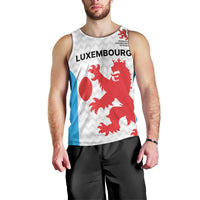 Luxembourg Custom Men Tank Top Motifs 2021-22 Federation Luxembourgeoise de Rugby - Wonder Print Shop