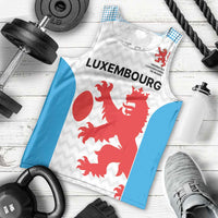 Luxembourg Custom Men Tank Top Motifs 2021-22 Federation Luxembourgeoise de Rugby - Wonder Print Shop
