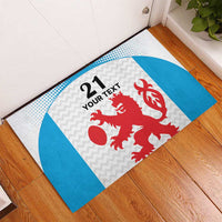 Luxembourg Custom Rubber Doormat Motifs 2021-22 Federation Luxembourgeoise de Rugby - Wonder Print Shop