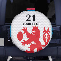Luxembourg Custom Spare Tire Cover Motifs 2021-22 Federation Luxembourgeoise de Rugby - Wonder Print Shop