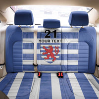 Luxembourg Rugby Custom Back Car Seat Cover Motifs 1997 Vintage LT9 - Wonder Print Shop