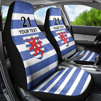Luxembourg Rugby Custom Car Seat Cover Motifs 1997 Vintage LT9 - Wonder Print Shop