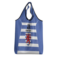 Luxembourg Rugby Custom Grocery Bag Motifs 1997 Vintage