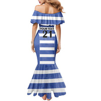 Luxembourg Rugby Custom Mermaid Dress Motifs 1997 Vintage - Wonder Print Shop