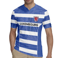 Luxembourg Rugby Custom Rugby Jersey Motifs 1997 Vintage - Wonder Print Shop