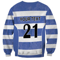 Luxembourg Rugby Custom Sweatshirt Motifs 1997 Vintage - Wonder Print Shop
