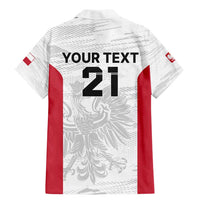 Poland Rugby Custom Family Matching Mermaid Dress and Hawaiian Shirt Biało-czerwoni The White and Reds Sporty Pattern LT9 - Wonder Print Shop