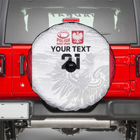 Poland Rugby Custom Spare Tire Cover Biało-czerwoni The White and Reds Sporty Pattern - Wonder Print Shop