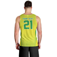 Custom Brazil World Football Legacy Men Tank Top 5 Times History Champions - Wonder Print Shop