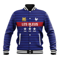 Custom France WC26 Future Champions Baseball Jacket Past Champions Future Legends - Wonder Print Shop