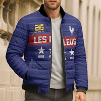 Custom France WC26 Future Champions Bomber Puffer Jacket Past Champions Future Legends - Wonder Print Shop