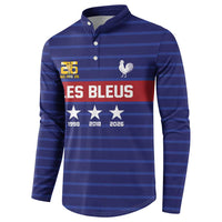 Custom France WC26 Future Champions Button Sweatshirt Past Champions Future Legends - Wonder Print Shop