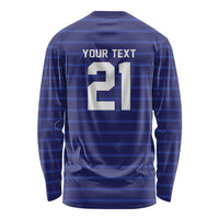 Custom France WC26 Future Champions Long Sleeve Shirt Past Champions Future Legends - Wonder Print Shop