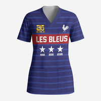 Custom France WC26 Future Champions Scrub Top Past Champions Future Legends - Wonder Print Shop