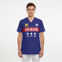 Custom France WC26 Future Champions Scrub Top Past Champions Future Legends - Wonder Print Shop