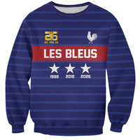 Custom France WC26 Future Champions Sweatshirt Past Champions Future Legends - Wonder Print Shop