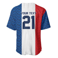 Custom France World Football Legacy Baseball Jersey 2 Times History Champions - Wonder Print Shop