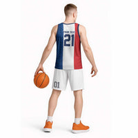 Custom France World Football Legacy Basketball Jersey 2 Times History Champions - Wonder Print Shop
