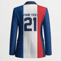Custom France World Football Legacy Blazer 2 Times History Champions - Wonder Print Shop