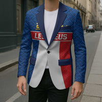Custom France World Football Legacy Blazer 2 Times History Champions - Wonder Print Shop