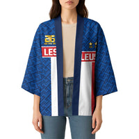 Custom France World Football Legacy Kimono 2 Times History Champions - Wonder Print Shop