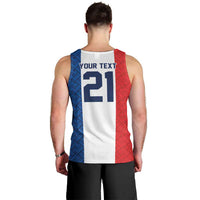 Custom France World Football Legacy Men Tank Top 2 Times History Champions - Wonder Print Shop