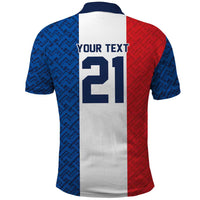 Custom France World Football Legacy Polo Shirt 2 Times History Champions - Wonder Print Shop