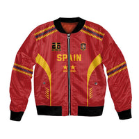 Custom Spain WC26 Future Champions Bomber Jacket Tiki Taka Football Era - Wonder Print Shop