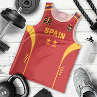 Custom Spain WC26 Future Champions Men Tank Top Tiki Taka Football Era - Wonder Print Shop
