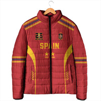 Custom Spain WC26 Future Champions Padded Jacket Tiki Taka Football Era - Wonder Print Shop
