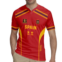 Custom Spain WC26 Future Champions Rugby Jersey Tiki Taka Football Era - Wonder Print Shop