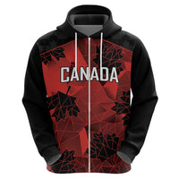 Custom Canada Rugby Hoodie Maple Leaf With Sporty Style - Wonder Print Shop
