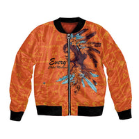 Awareness for Indigenous Orange Day Bomber Jacket Canadian Indigenous Art - Wonder Print Shop