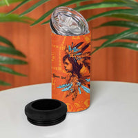 Awareness for Indigenous Orange Day 4 in 1 Can Cooler Tumbler Canadian Indigenous Art - Wonder Print Shop