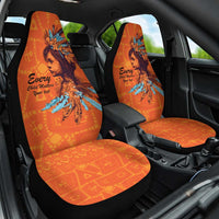 Awareness for Indigenous Orange Day Car Seat Cover Canadian Indigenous Art - Wonder Print Shop