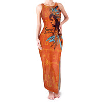 Awareness for Indigenous Orange Day Family Matching Tank Maxi Dress and Hawaiian Shirt Canadian Indigenous Art - Wonder Print Shop