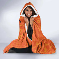 Awareness for Indigenous Orange Day Hooded Blanket Canadian Indigenous Art - Wonder Print Shop
