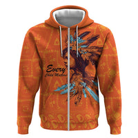 Awareness for Indigenous Orange Day Hoodie Canadian Indigenous Art - Wonder Print Shop
