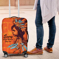 Awareness for Indigenous Orange Day Luggage Cover Canadian Indigenous Art - Wonder Print Shop