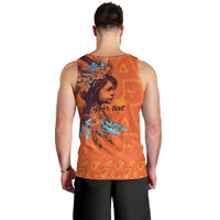 Awareness for Indigenous Orange Day Men Tank Top Canadian Indigenous Art - Wonder Print Shop