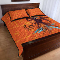 Awareness for Indigenous Orange Day Quilt Bed Set Canadian Indigenous Art - Wonder Print Shop